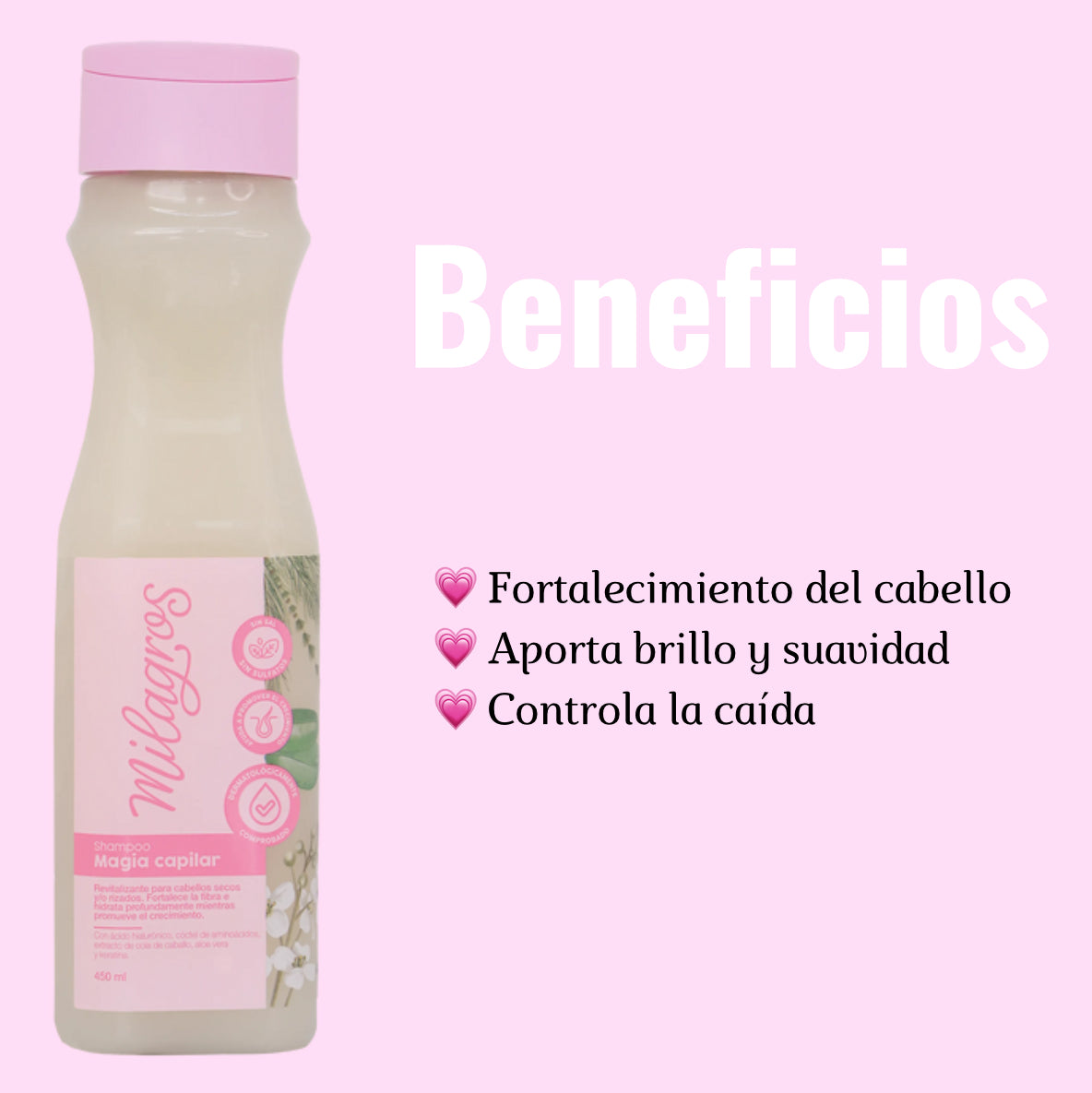 MILAGROS Shampoo Magia Capilar.