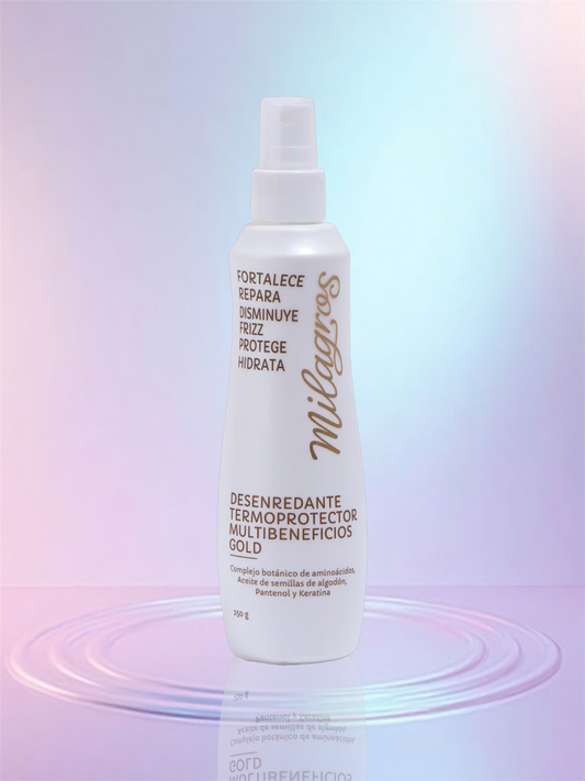 MILAGROS Desenredante Termoprotector Multibeneficios GOLD
