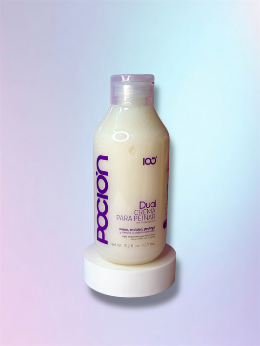 POCIÓN CREMA DE PEINAR DUAL
